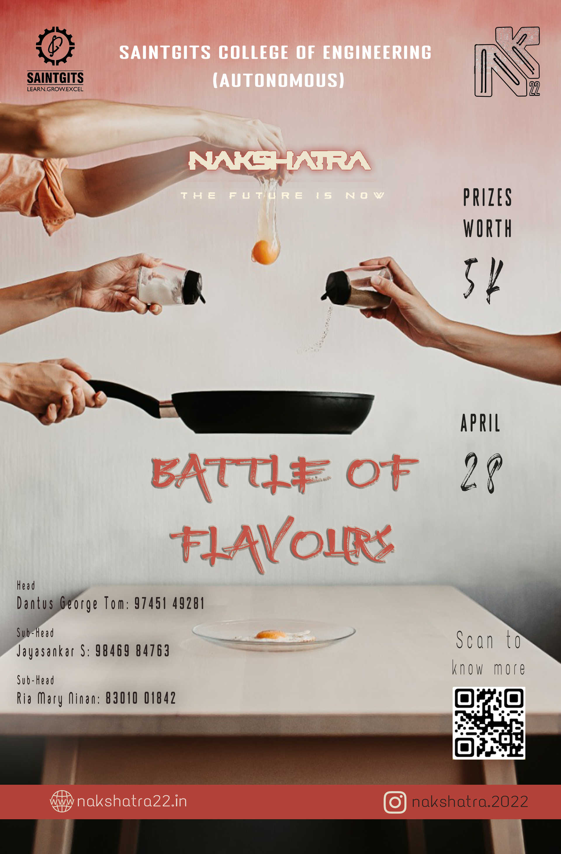 Battle of Flavours event poster